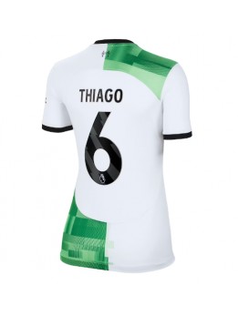 Liverpool Thiago Alcantara #6 Auswärtstrikot für Frauen 2023-24 Kurzarm